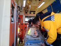 İNCEKAYA - Sultan Bebek Uçak Ambulansla Umuda Uçtu