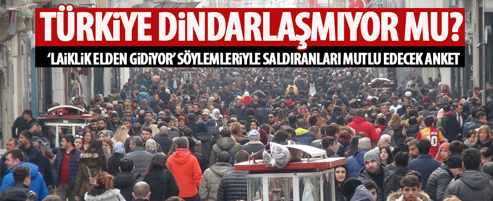 Ateist oranı arttı