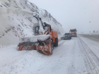 Antalya-Konya Karayolunda Karakış Manzaraları