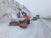 Antalya-Konya Karayolunda Karakış Manzaraları
