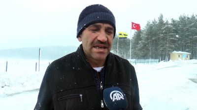 Düzce Ve Bolu'da Kar Yağışı Etkisini Sürdürüyor