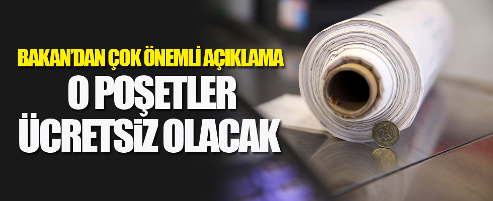 Bakan'dan çok önemli açıklama