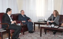 SEÇMELİ DERS - Mobbing İle Mücadele Derneği, Rektör Çomaklı'yı Ziyaret Etti