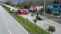 GÖKHAN ÖZCAN - Samsun'da Otomobille Kamyonet Çarpıştı Açıklaması 1 Ölü, 1 Yaralı