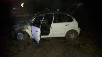 Bilecik'te Seyir Halindeki Otomobil Yandı