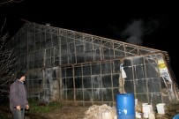 ÇAMKÖY - Fethiye'de Sera Üreticisinden Sobalı Don Nöbeti