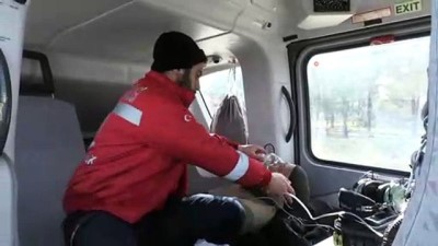 Helikopter Ambulans KOAH Hastası İçin Havalandı