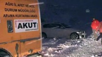 Erzurum'da Yoğun Kar Yağışı Ve Tipi