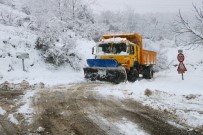 SIVRILER - Kar Yüksek Kesimlerde 70 Santimetreyi Buldu