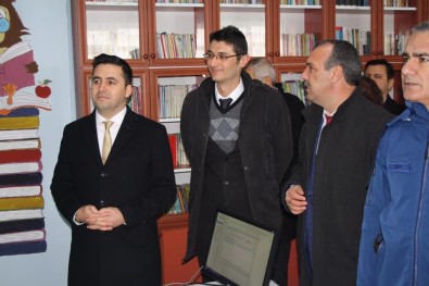 Karpuzlu'da Ali Devrim Kütüphanesi Hizmete Açıldı