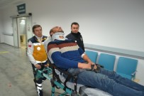 Aksaray'da Un Yüklü Tır Devrildi Açıklaması 1 Yaralı