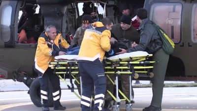 Askeri Helikopter Rahatsızlanan Hasta İçin Havalandı