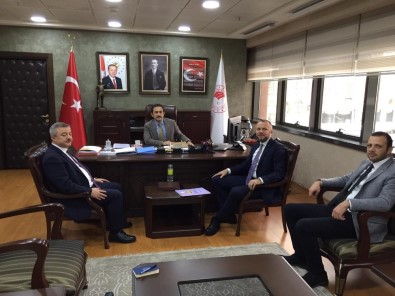Başkan Keleş, Ankara'da İki Bakan Yardımcısı İle Görüştü