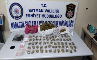 Batman'da 1 Kilo 257 Gram Esrar Maddesi Ele Geçirildi