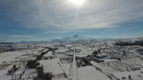 MEHMET AKIF ERSOY ÜNIVERSITESI - Burdur'da Kar Manzarası Drone İle Görüntülendi
