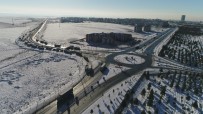 ANKARA ÇEVRE YOLU - Şehirler Arası Yollar Tırlara Açıldı, Bekleyen Araçlar Havadan Görüntülendi