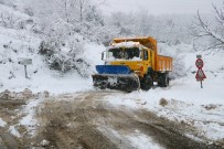 GÜNEŞLI - Zonguldak'ta 43 Köy Yolu Ulaşıma Kapandı