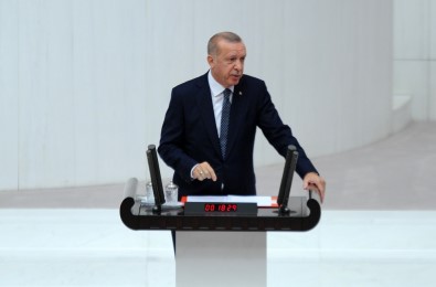Cumhurbaşkanı Erdoğan Genel Kurul'da
