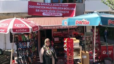 Hayırsever Vatandaş 'Veresiye Defteri'ni Satın Aldı