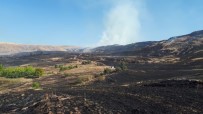 Kırıkkale'de Bin Dönümlük Arazide Anız Yangını Haberi