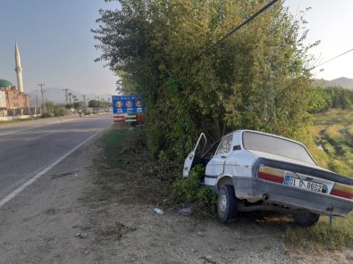 Kozan'da Trafik Kazası Açıklaması 1 Yaralı