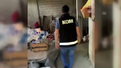 Adana'da Sahte İçki İmalathanelerine Operasyon