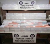 VAHDETTIN - Başkent'te 9 Bin Paket Kaçak Sigara Ele Geçirildi