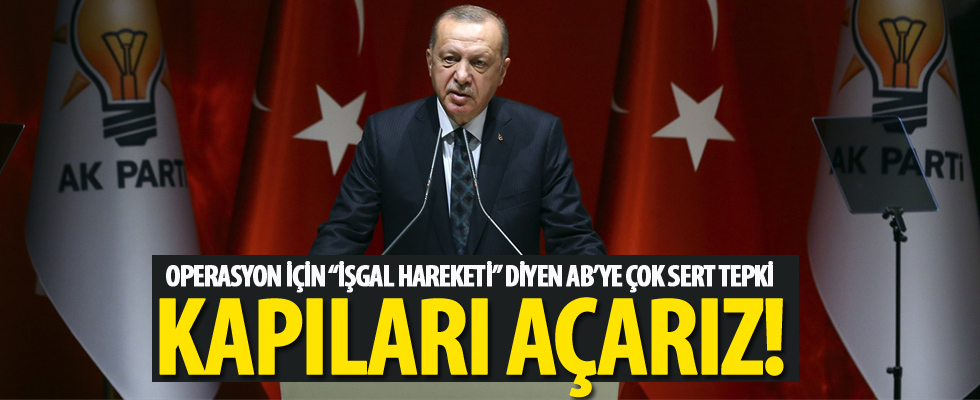 Erdoğan'dan AB'ye: Kapıları açarız