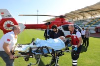 Pekmez Kazanına Düştü, Ambulans Helikopterle İzmir'e Sevk Edildi Haberi