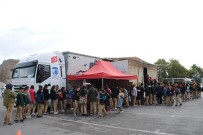 Çanakkale Gezici Müze Tırı, Eğirdir'de Tarihi Yolculuğa Çıkarıyor