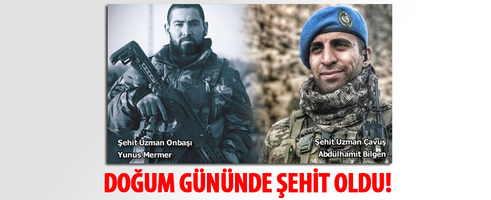 Barış Pınarı Harekatından üzücü haber! Doğum gününde şehit oldu