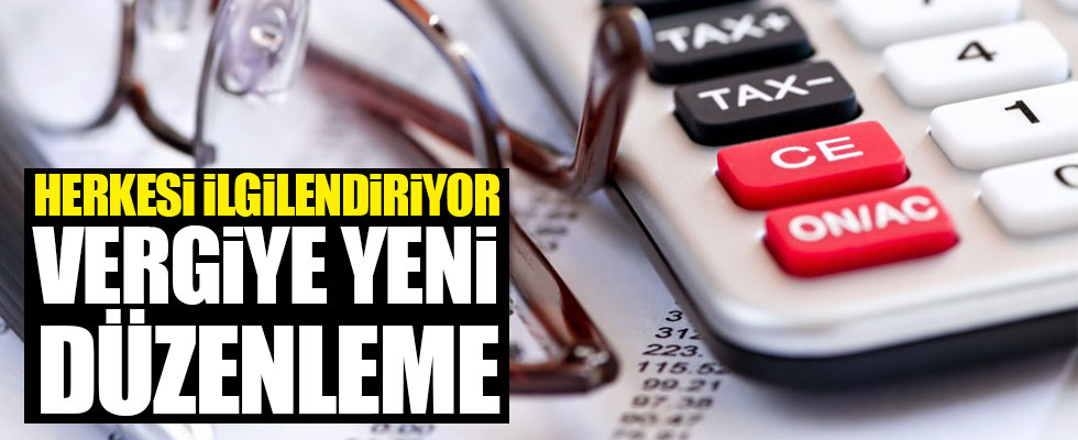Gelir vergisine yeni düzen!