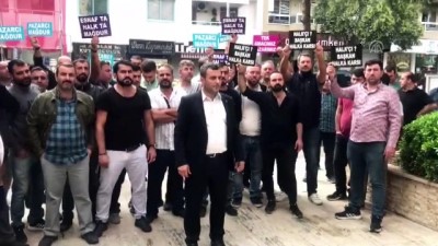 İzmir'de Pazarcılardan Eylem