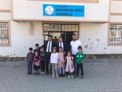 Müdür Engin'nin Okul Ziyaretlerine Devam Ediyor