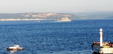 ABD Savaş Gemisi 'USS Porter', Çanakkale Boğazı'ndan Geçti