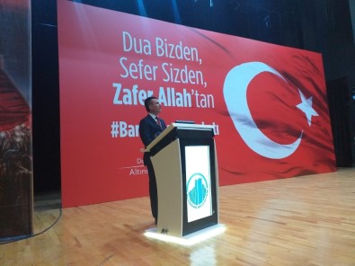 Altındağ Belediyesinden Mehmetçiğe Dua Gecesi