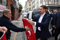 BAHÇELİEVLER - Barış Pınarı Operasyonuna Destek İçin Türk Bayrağı Dağıtıldı
