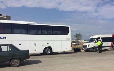 Keşan Otogarı'nda Otobüsler Denetlendi, Çığırtkanlara Tutanak Tutuldu