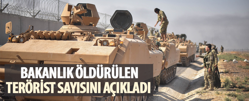 MSB açıkladı: 415 terörist etkisiz hale getirildi