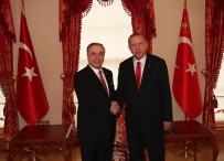 GALATASARAY BAŞKANı - Mustafa Cengiz, Cumhurbaşkanı Erdoğan'ı Ziyaret Etti