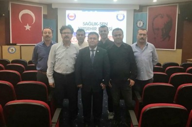 Sağlık-Sen Kırşehir Şubesinde Görev Değişimi