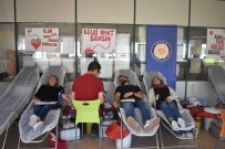 REZZAN BAYRAM - TEGV'den Kızılay'a Kan Bağışı