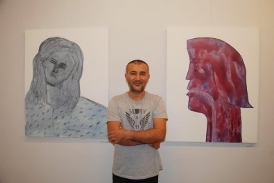 Hibüskus Çayı Boyasından Resim Sergisi