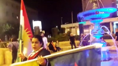 İsrail'de Terör Örgütü YPG/PKK'ya Destek Gösteri