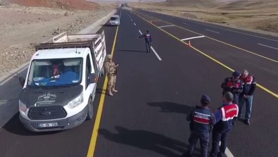 Jandarmadan Droneli Uygulama