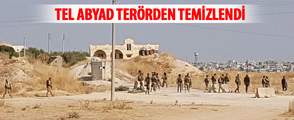Tel Abyad teröristlerden kurtarıldı