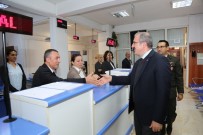 ASKERLİK ŞUBESİ - Vali Ömer Toraman'dan Askerlik Şubesi Başkanlığı'na Ziyaret