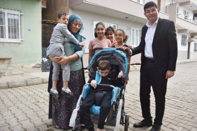 Başkan Özcan'dan 11 Yaşındaki Yusuf'a Yardım Eli