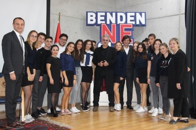 Tamer Karadağlı TED Ankara Koleji'nde Gençlerle Bir Araya Geldi