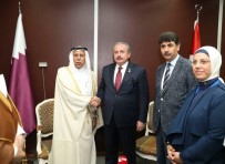 MUSTAFA ŞENTOP - TBMM Başkanı Şentop, Katar Heyeti İle Görüştü